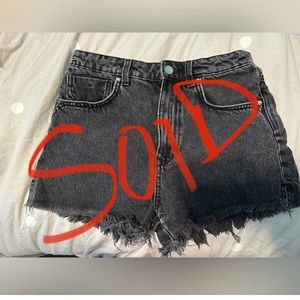 Zara High Waisted Shorts